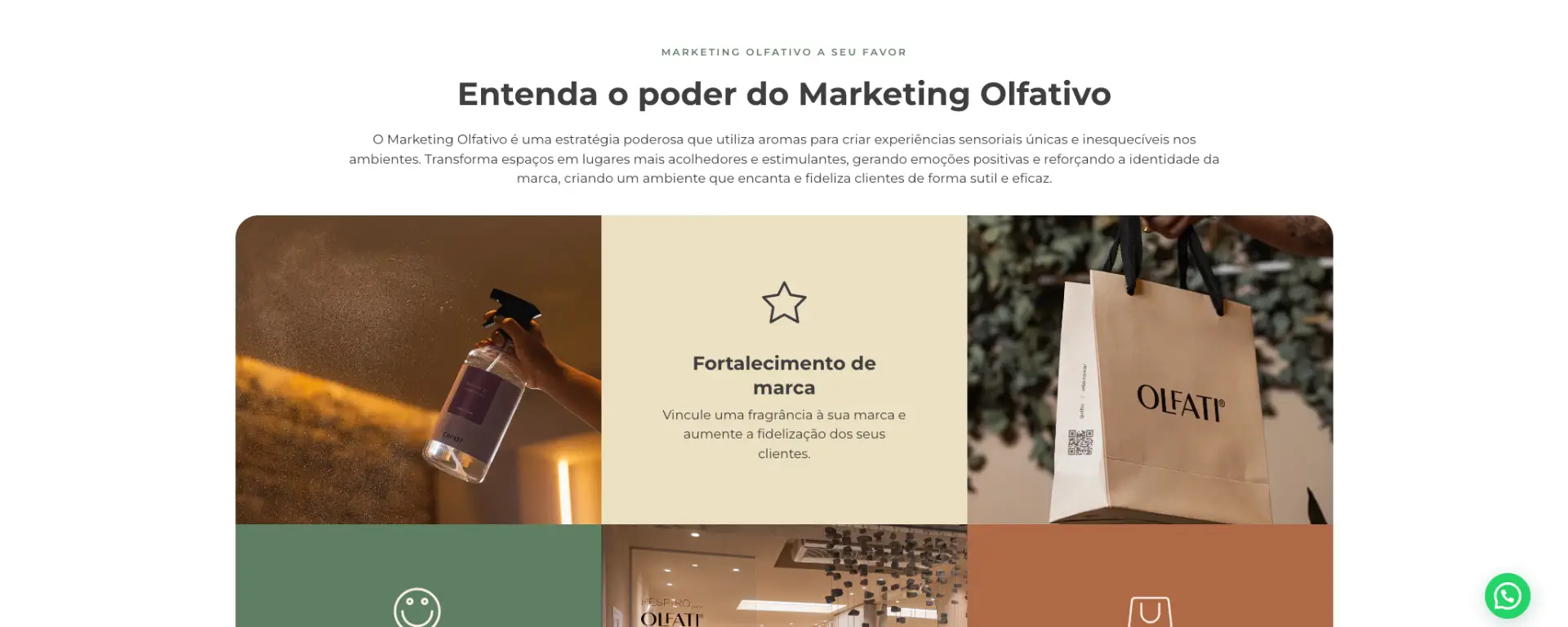 Diferenciais da Olfati e o poder do Marketing Olfativo